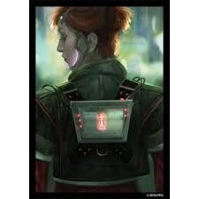 Deep Red - Android Netrunner Sleeves - (Fantasy Flight) - Standard